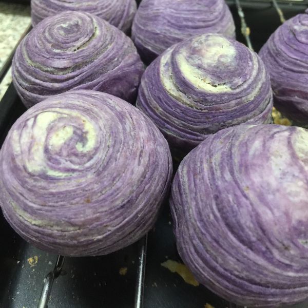 多色多層次芋頭酥~烘焙華爾滋~：Lunlun Tu 一起做