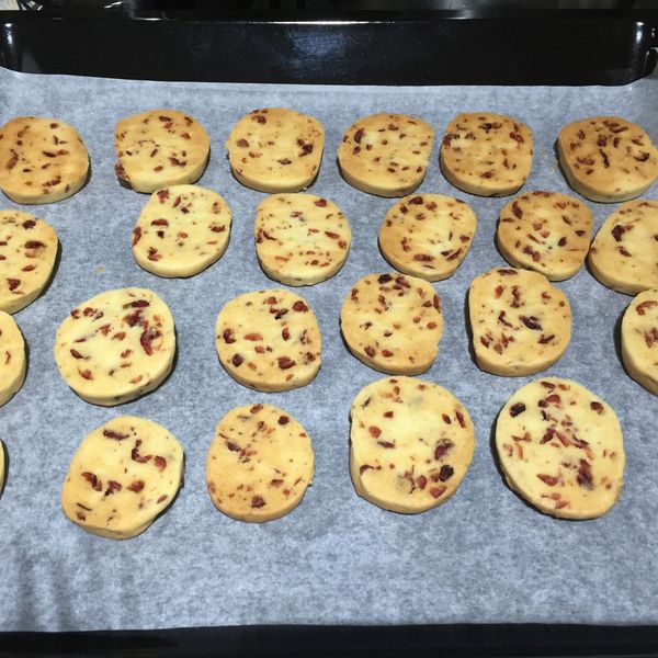 蔓越莓奶油餅乾：Elsa Ng 一起做