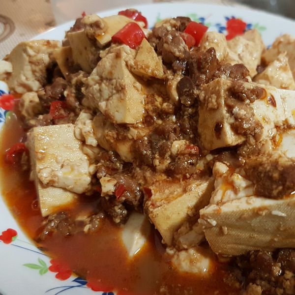 新手不敗家常菜 - 麻婆豆腐15分鐘 : 旅行的葉子一起做