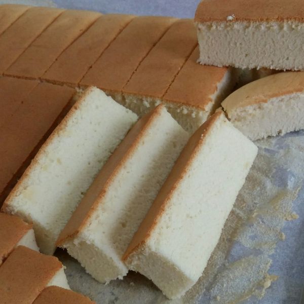 超綿密的蜂蜜蛋糕 : 萱媽一起做