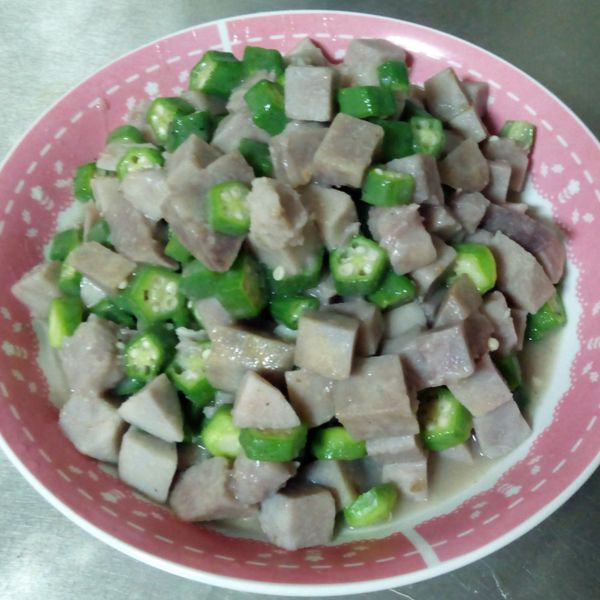 芋頭燴秋葵：Tina Wen 一起做