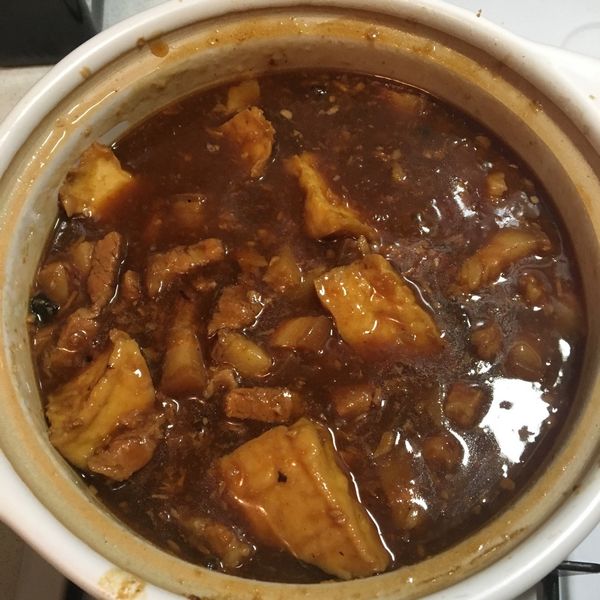 滷肉飯 : 芙麻一起做