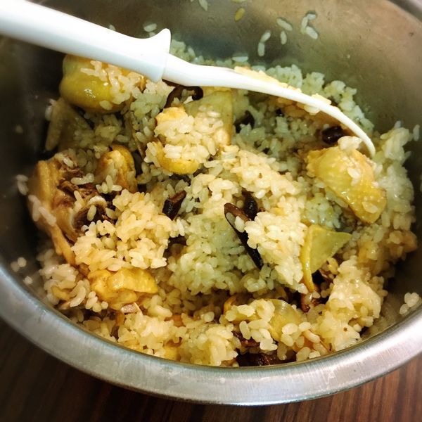 用電鍋煮"麻油雞飯"~香氣誘人好美味!!：✨Misa✨ 一起做