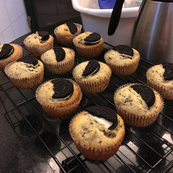 Oreo餅乾馬芬 - 濃縮滿滿甜蜜愛意! : 陳妮可一起做