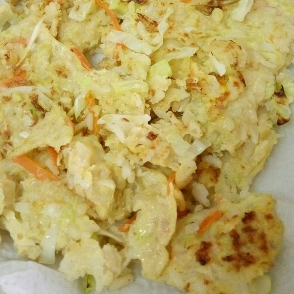 白飯煎餅~剩飯料理 : Iris Goh一起做