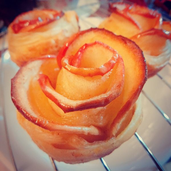 酥皮玫瑰蘋果派【HOLA幸福食堂】 : Gre一起做