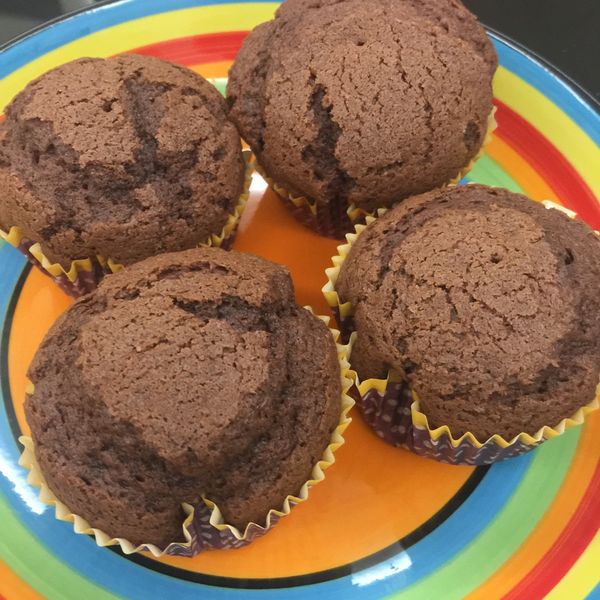 巧克力豆杯子蛋糕 : Rebecca Fong一起做