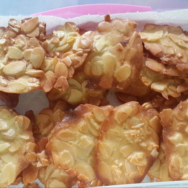 【烤箱甜點】一次就成功的杏仁瓦片：又懿 一起做