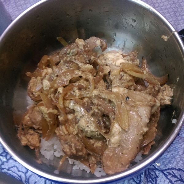 簡易親子丼 : 薛幸綺一起做