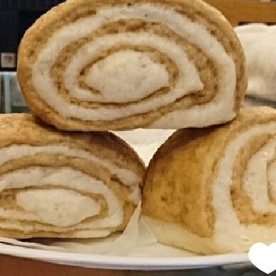 黑糖雙色饅頭：榴花 一起做