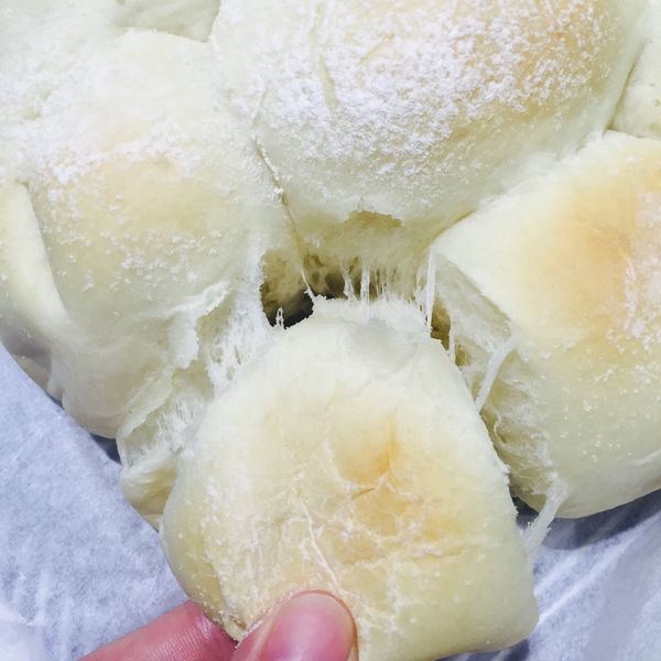 超鬆軟煉乳餐包：Una的實驗廚房 一起做