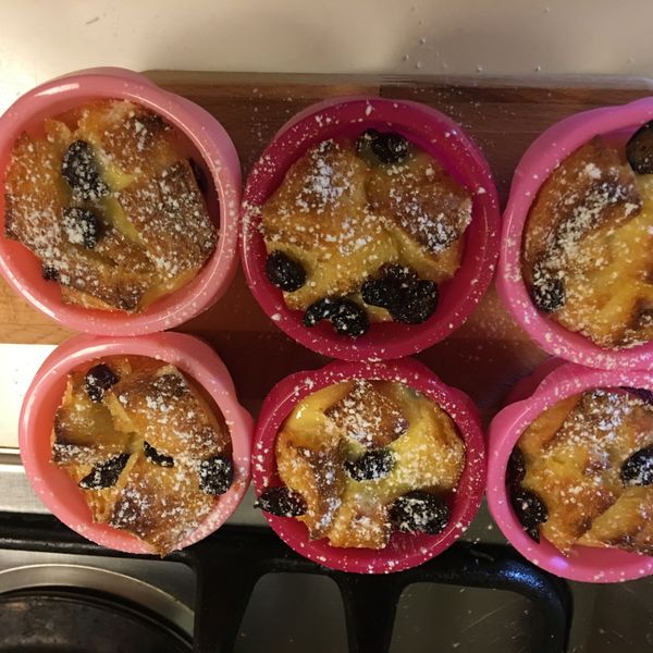 烤蜂蜜布丁麵包 : Hannah一起做