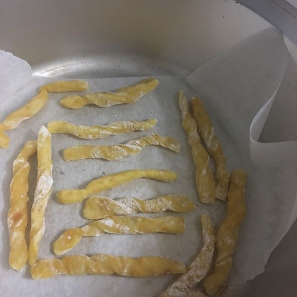 寶寶食譜【紫薯牛奶磨牙棒】 : 米菲咪咪一起做