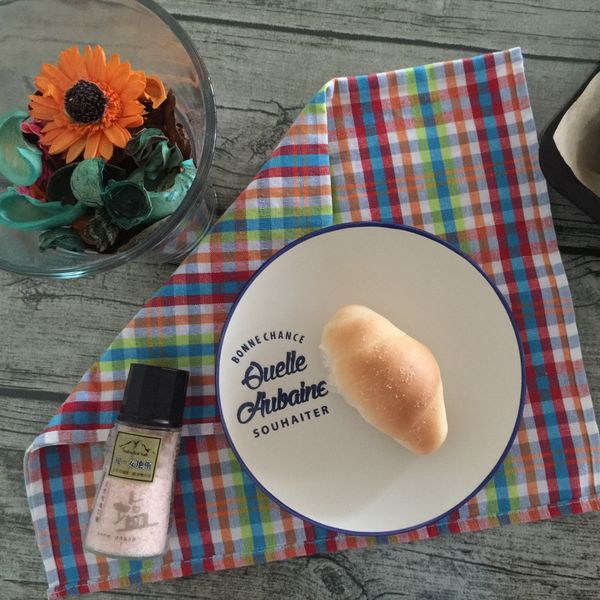 塩奶油捲-塩パン : Smallc Fu一起做