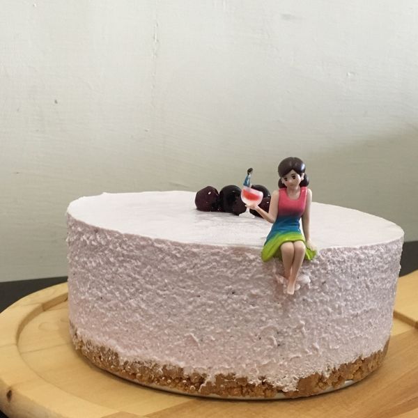 [免烤箱］藍莓起司蛋糕：高飛絮 一起做