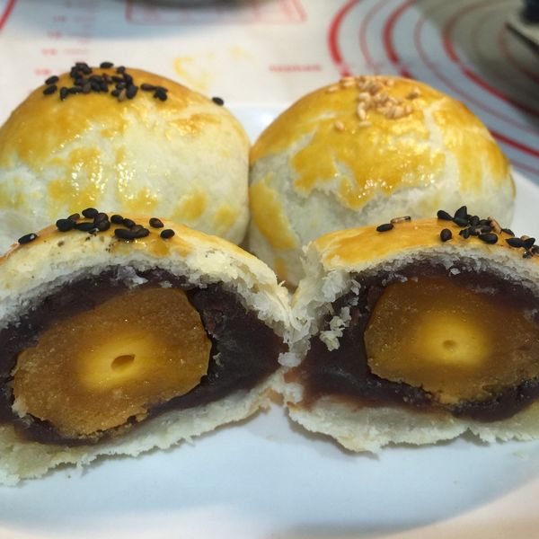 ♥我的手作料理♥蛋黃酥 : Chiaying Wu一起做
