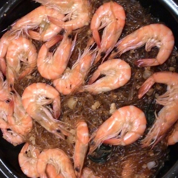 鮮蝦粉絲煲 : 小蓁一起做