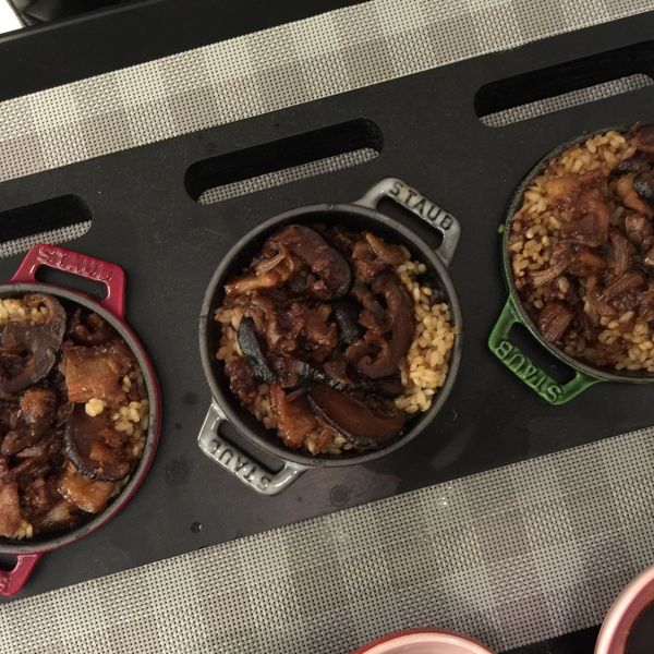 筒仔米糕（大同電鍋）：Mina 一起做