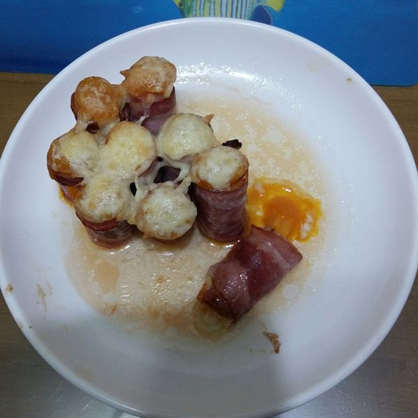 培根南瓜起司捲 : Rou Jyun Chen一起做