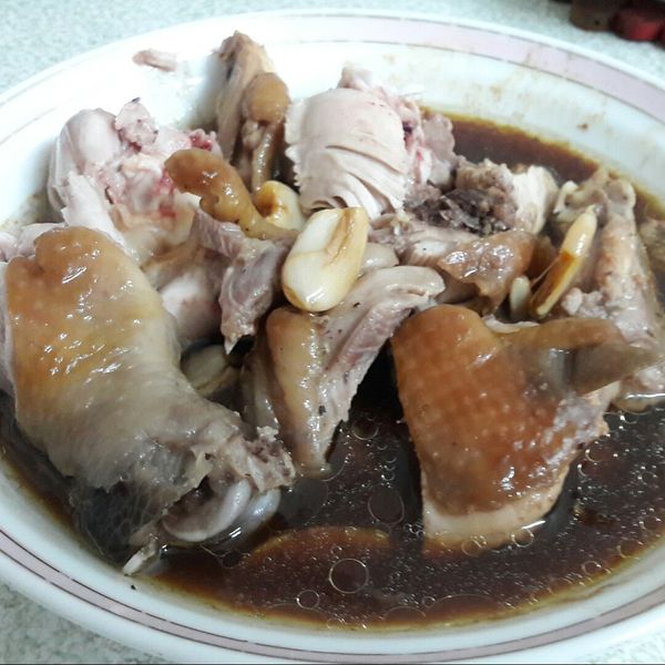 蒜頭蒸雞：Sunny Yang 一起做