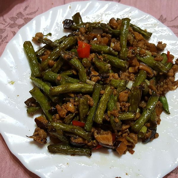 🍒乾煸四季豆🍒：Phoebe Shong 一起做