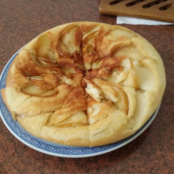 蘋果鬆餅 ~平底鍋+鬆餅粉輕鬆完成~：李小恩 一起做