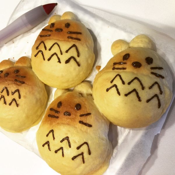 親子烘焙：龍貓造型麵包 : Cynthia Hsing一起做