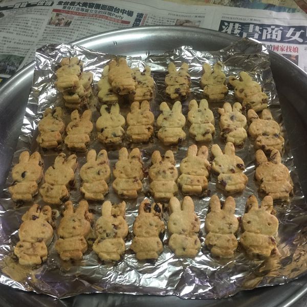 蔓越莓奶油餅乾：楊翠芳 一起做