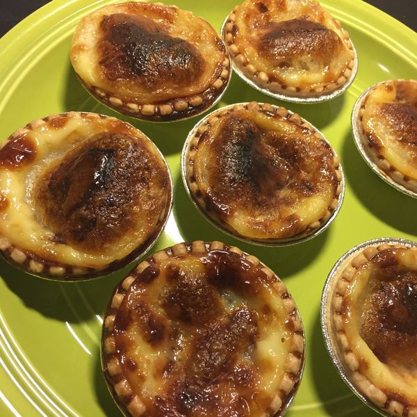 葡式黑糖麻糬蛋塔：Maggie Hung 一起做