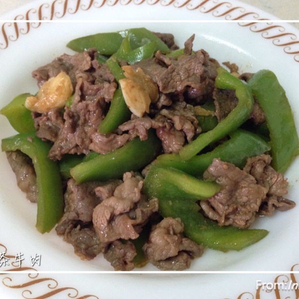 青椒炒牛肉片：人妻廚房日誌-Mandy 一起做