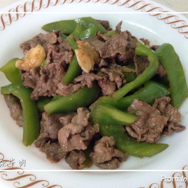 家常青椒沙茶牛肉【全聯料理王大賽】：人妻廚房日誌-Mandy 一起做