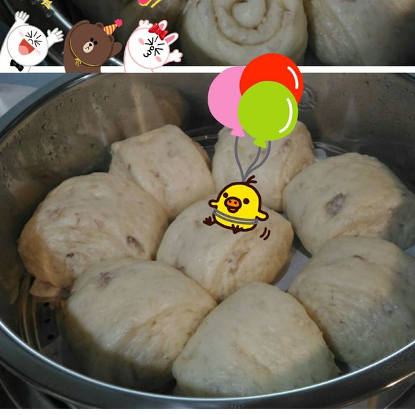老麵【奶味香芋饅頭】 : Kung-Chia Yang一起做