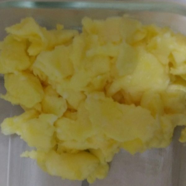 雲朵般滑嫩炒蛋 : 懶人新手恩恩媽咪  寶寶餐一起做