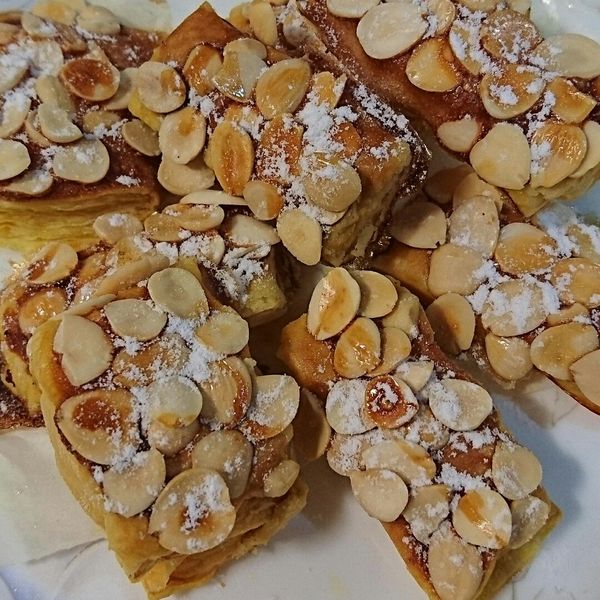 杏仁千層酥《簡易版》 : 高辰侑一起做