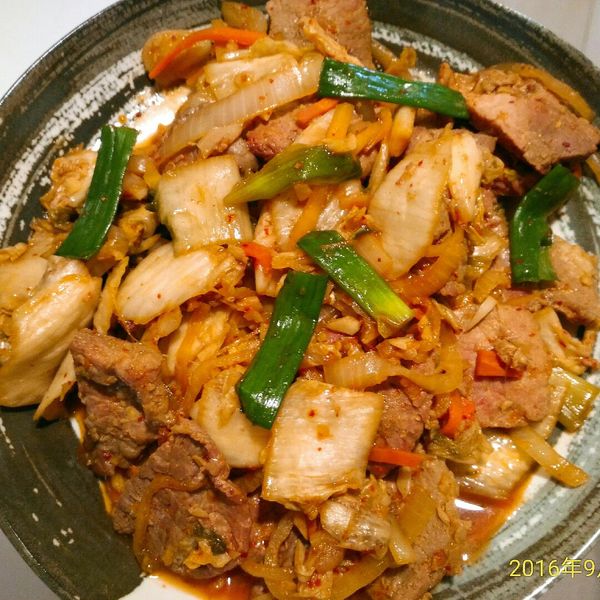 泡菜炒豬肉片【好好鮮生料理廚房】 : 吳媽咪一起做