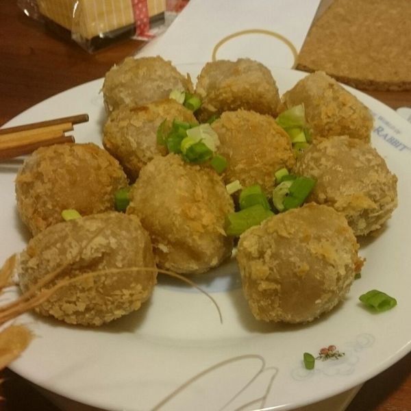 鹹蛋黃芋泥球 : Jolin Chou一起做