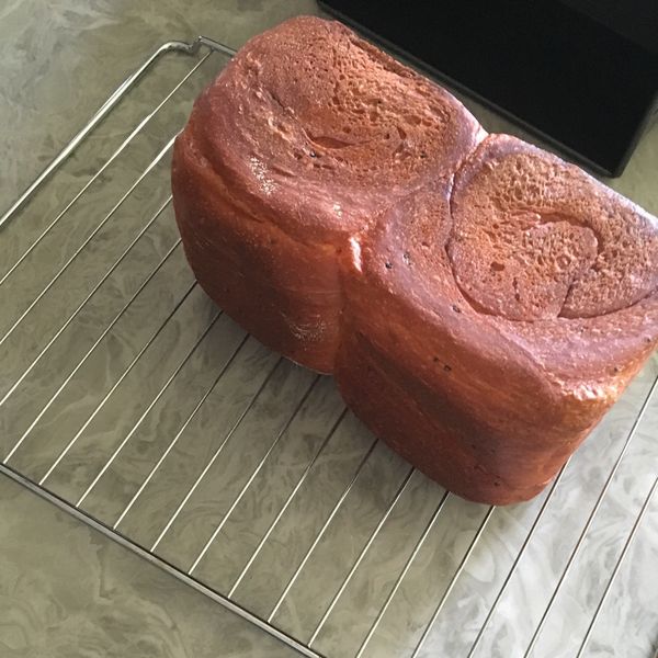 火龍果吐司（麵包機） : Jia Lin一起做