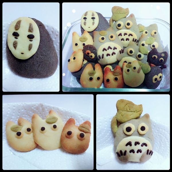 【肉桂打噴嚏】可愛的龍貓♥造型餅乾：ChenShin歆子 一起做