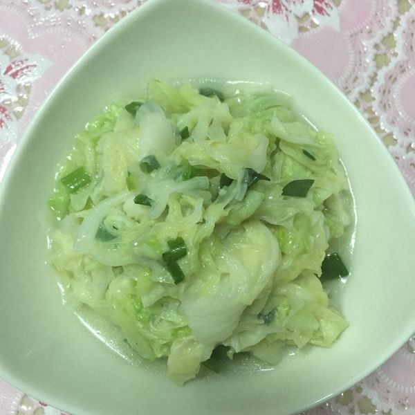 清炒大白菜(奶油白菜)：肖肖廚 一起做