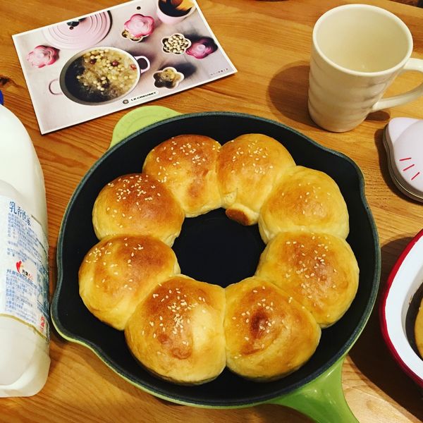 基本款~鮮奶小餐包 : Joyce一起做