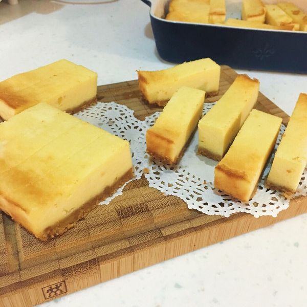 重乳酪蛋糕條 【免機器】：淳 一起做