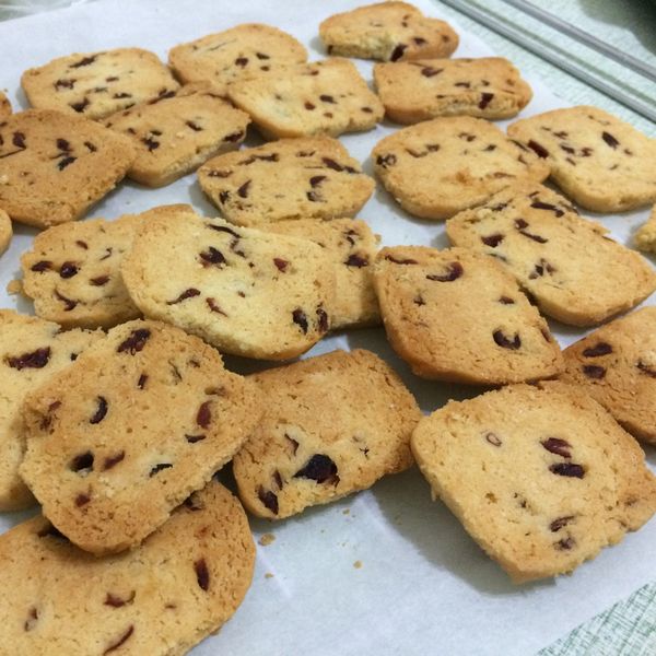 蔓越莓奶油餅乾：Elsa Hsu 一起做