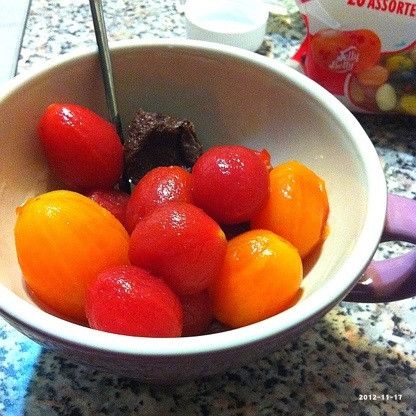 梅漬小番茄。滋味酸甜真開胃：Momo Hung 一起做