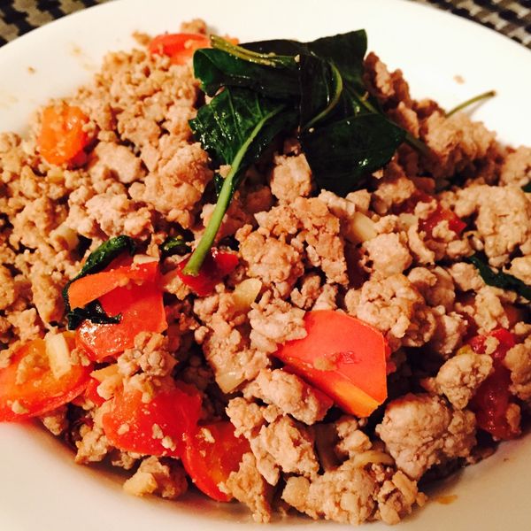 泰式打拋豬 : Pei一起做