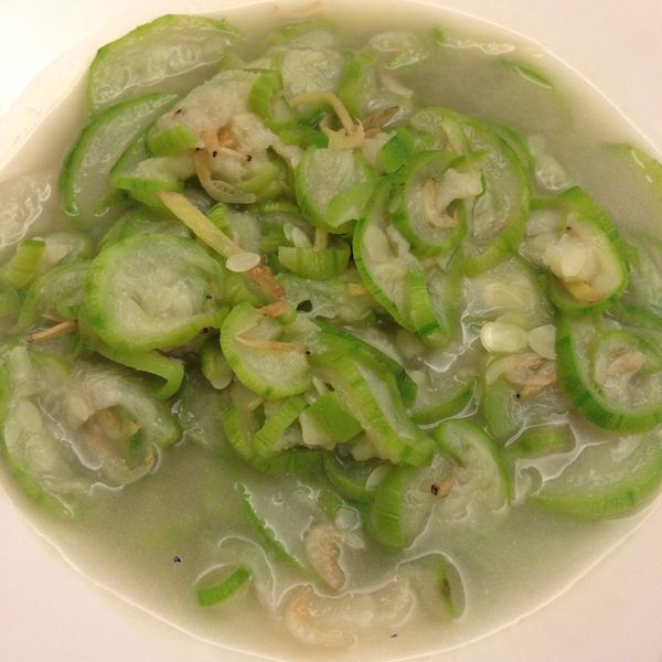 多吃青菜：蝦米炒絲瓜 : Tina Hsia一起做