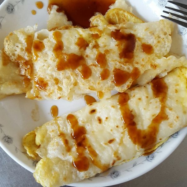 「古早味蛋餅」簡單做 ♪ : 小晴一起做