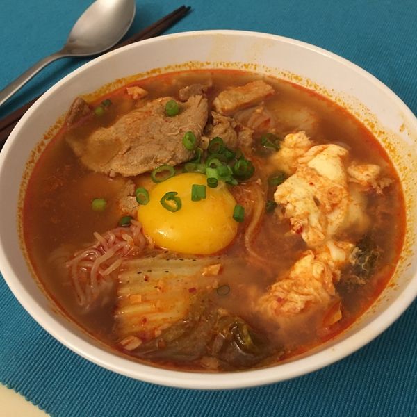 ▶︎韓式！◀︎—嫩豆腐鍋 ！簡單在家吃！ : Debbie Lei一起做