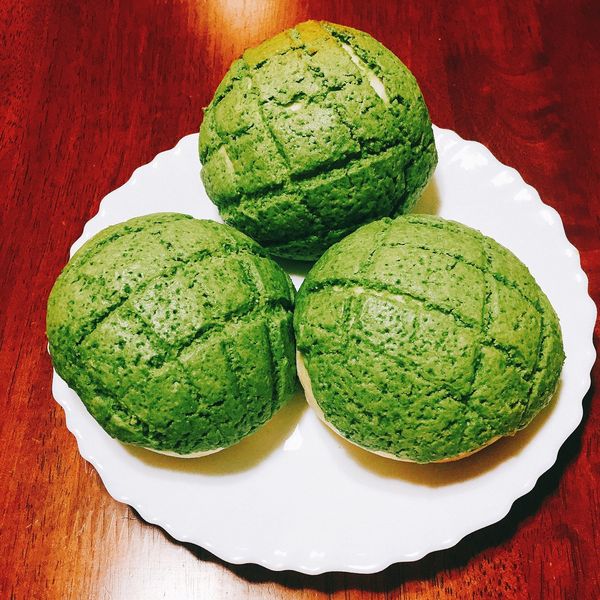 [Witi✿Kitchen](麵包機-麵包)抹茶烏龜波蘿包 : Ru Yu Cheng一起做