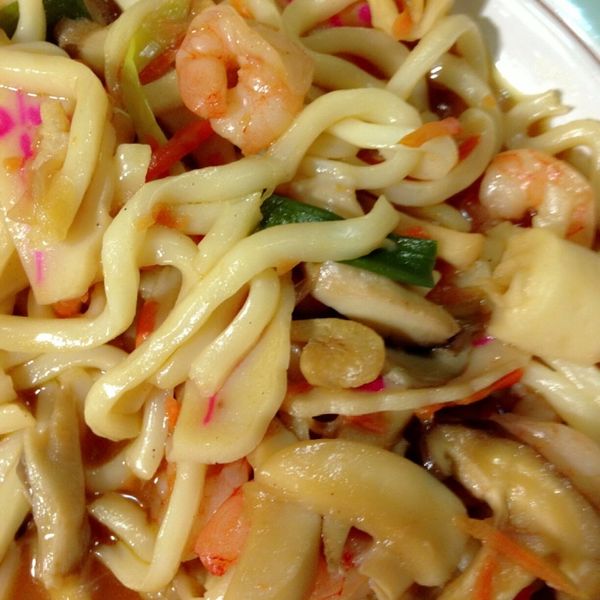 什錦海鮮烏龍炒麵 : Lanlan Chen一起做