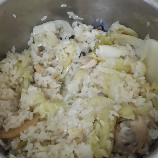 麻油雞飯 : 鵂鶹永滄一起做